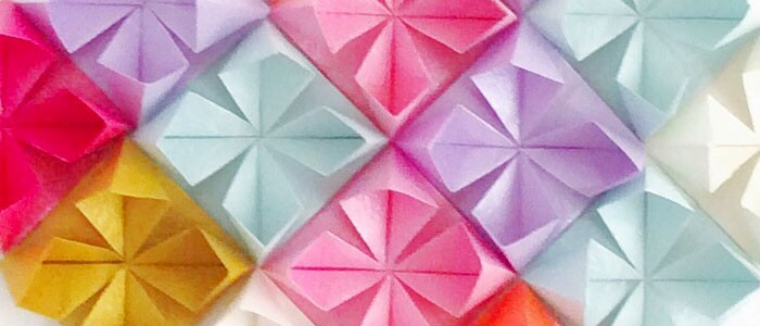 L'arte tra le pieghe: decorare con gli origami